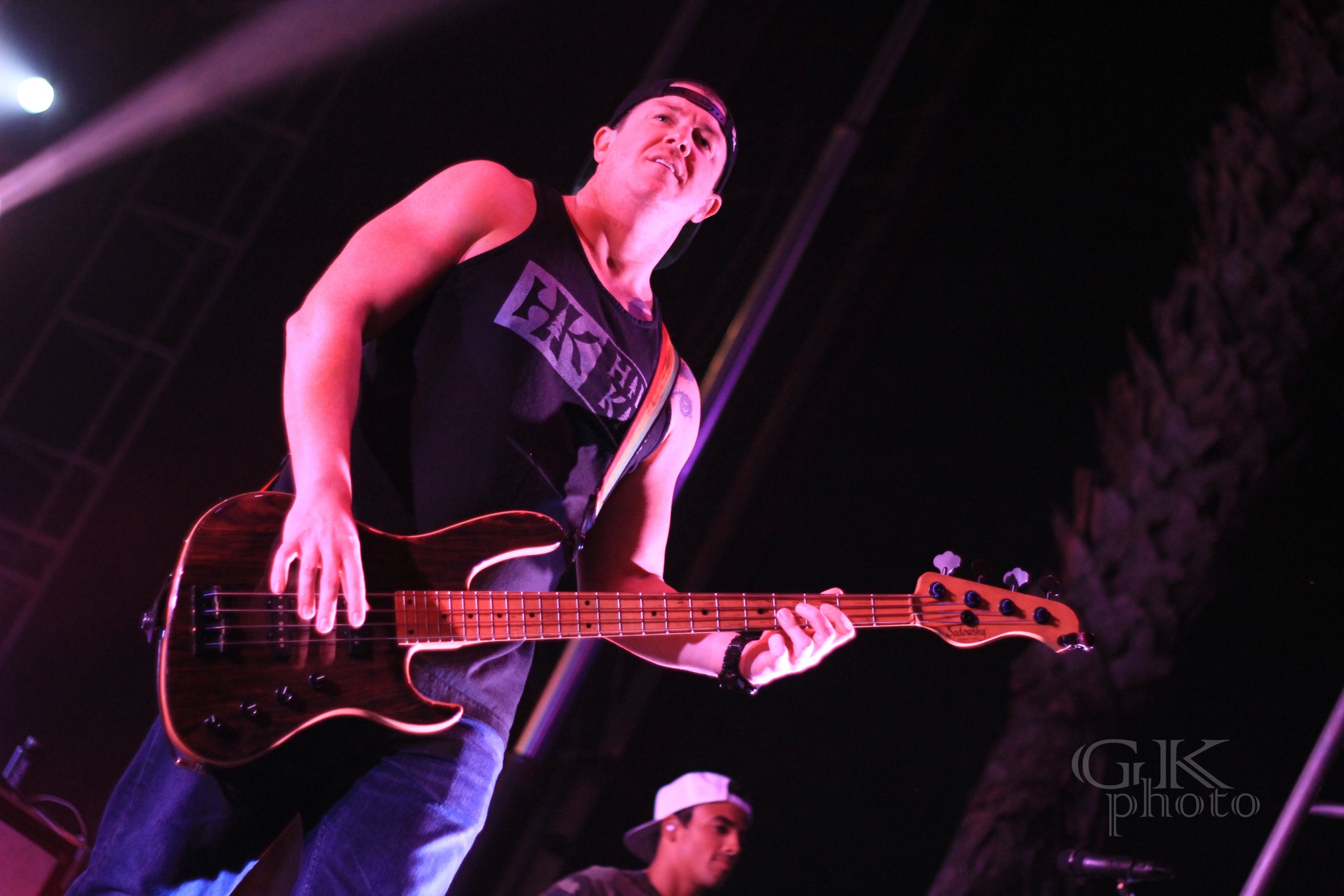 Rebelution Brings A Great Light Show With Their Good Vibes.