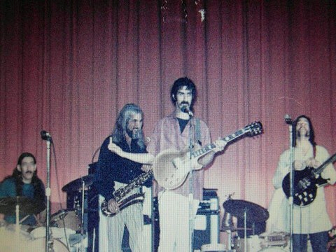 Pre-feat Pic Of Lowell George As Member Of The Mothers Of Invention. Thanks To Dave Dickinson. This The Rarest Photos To Feature Frank Zappa And Lowell George Together Onstage During George's Tenure In Zappa's Band...
