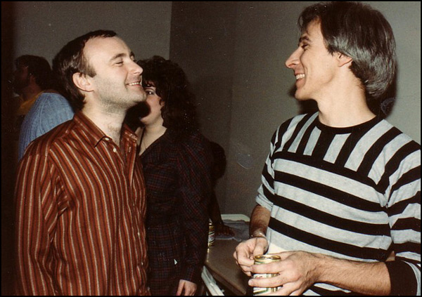 Phil Collins finds Geno amusing